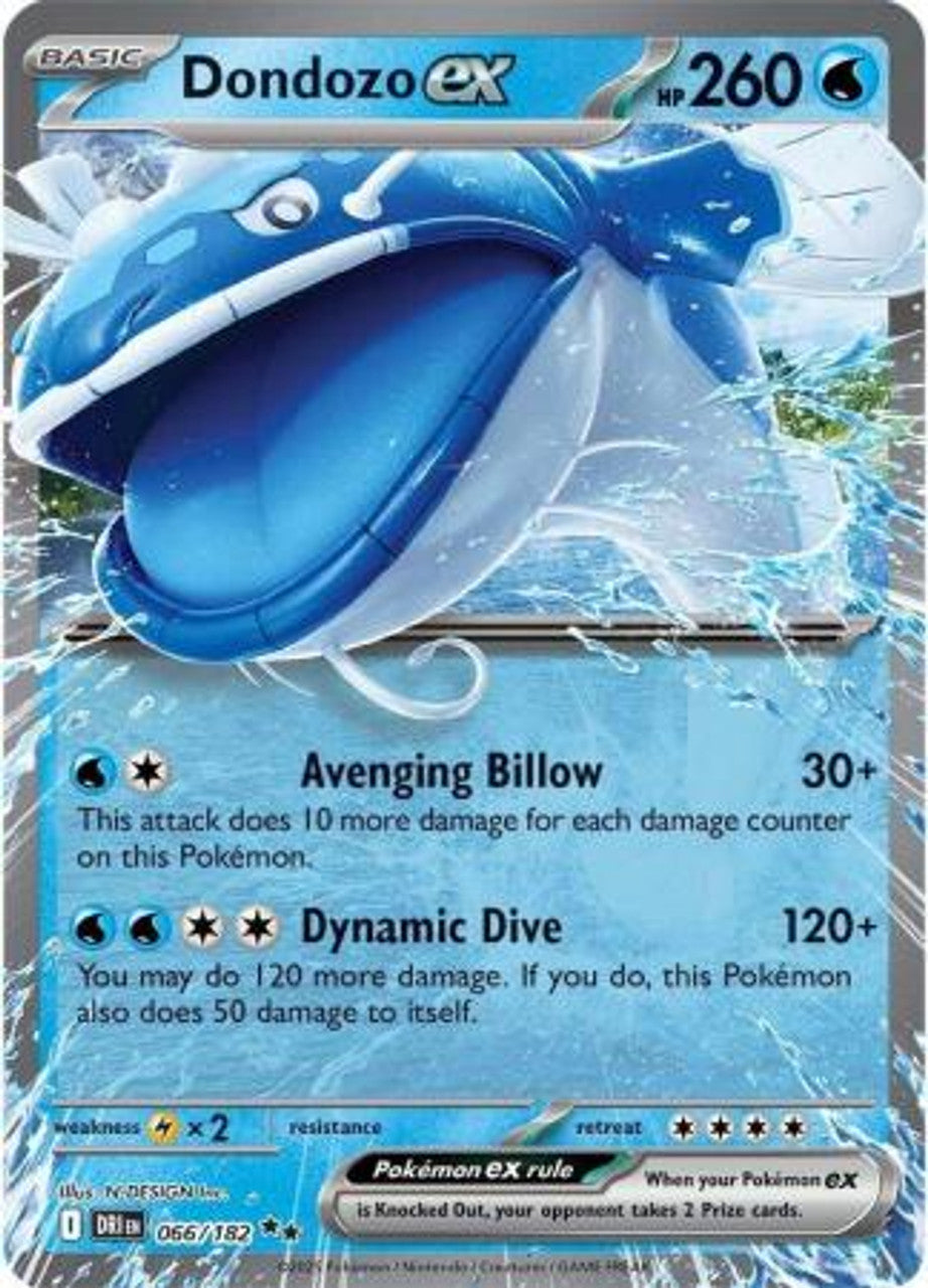 Dondozo ex - SV Destined Rivals 066/182
