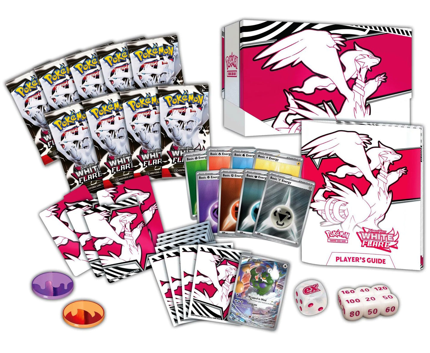 White Flare Elite Trainer Box