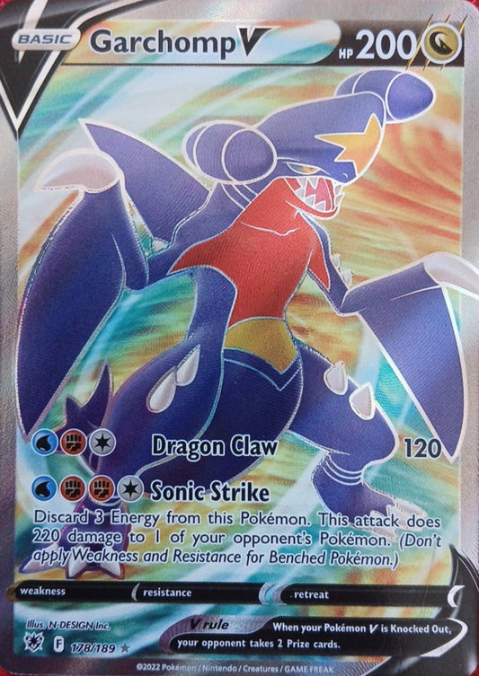 Garchomp V 178 - Astral Radiance (Full Art)