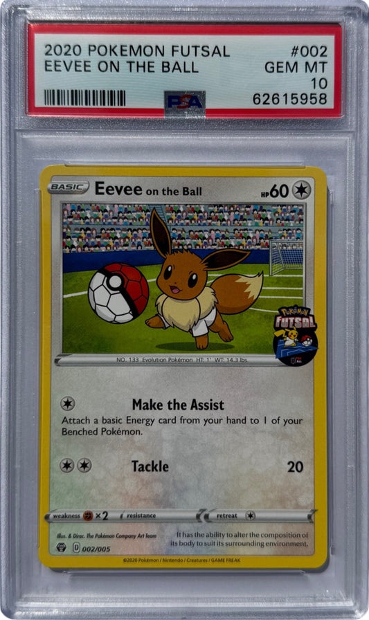 Eevee On The Ball #002 2020 - PSA 10