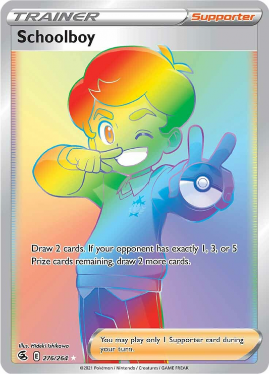Schoolboy (Rainbow Rare) - 276/264