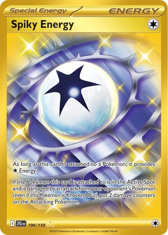 Spiky Energy - 190/159 (Scarlet & Violet: Journey Together - Hyper Rare, 2024)