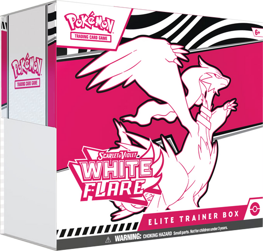 White Flare Elite Trainer Box